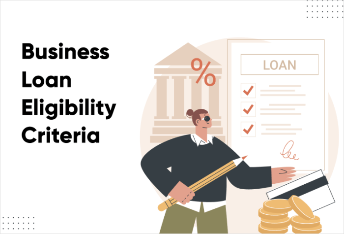 Loan eligibility criteria