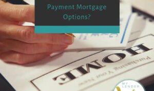 Payment down buying mortgage when options