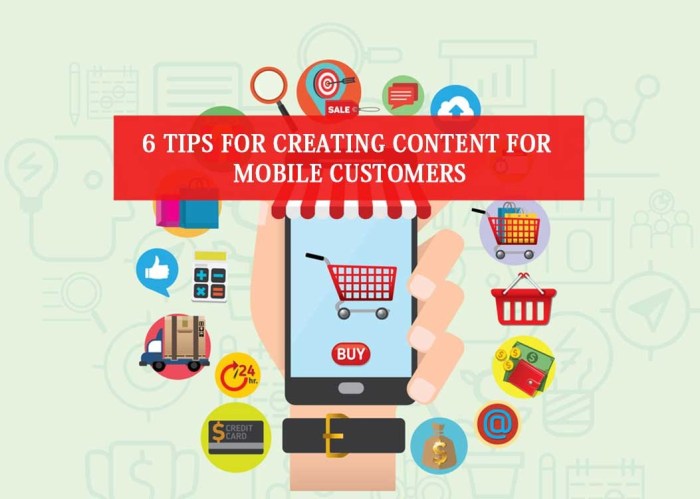 Developing Content for Mobile Users