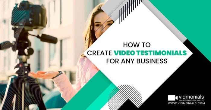 Creating Video Testimonials