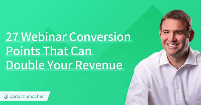 Increasing Webinar Conversions