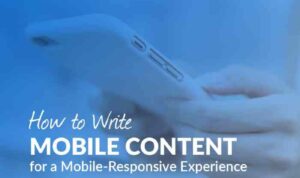 Developing Content for Mobile Users